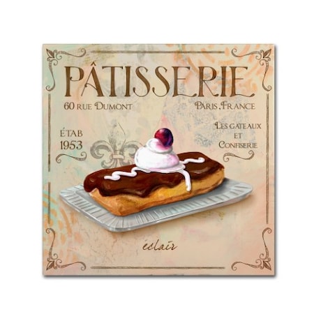 Fiona Stokes-Gilbert 'Patisserie III' Canvas Art,24x24